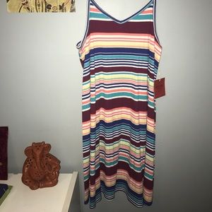 Mossimo striped dress XS